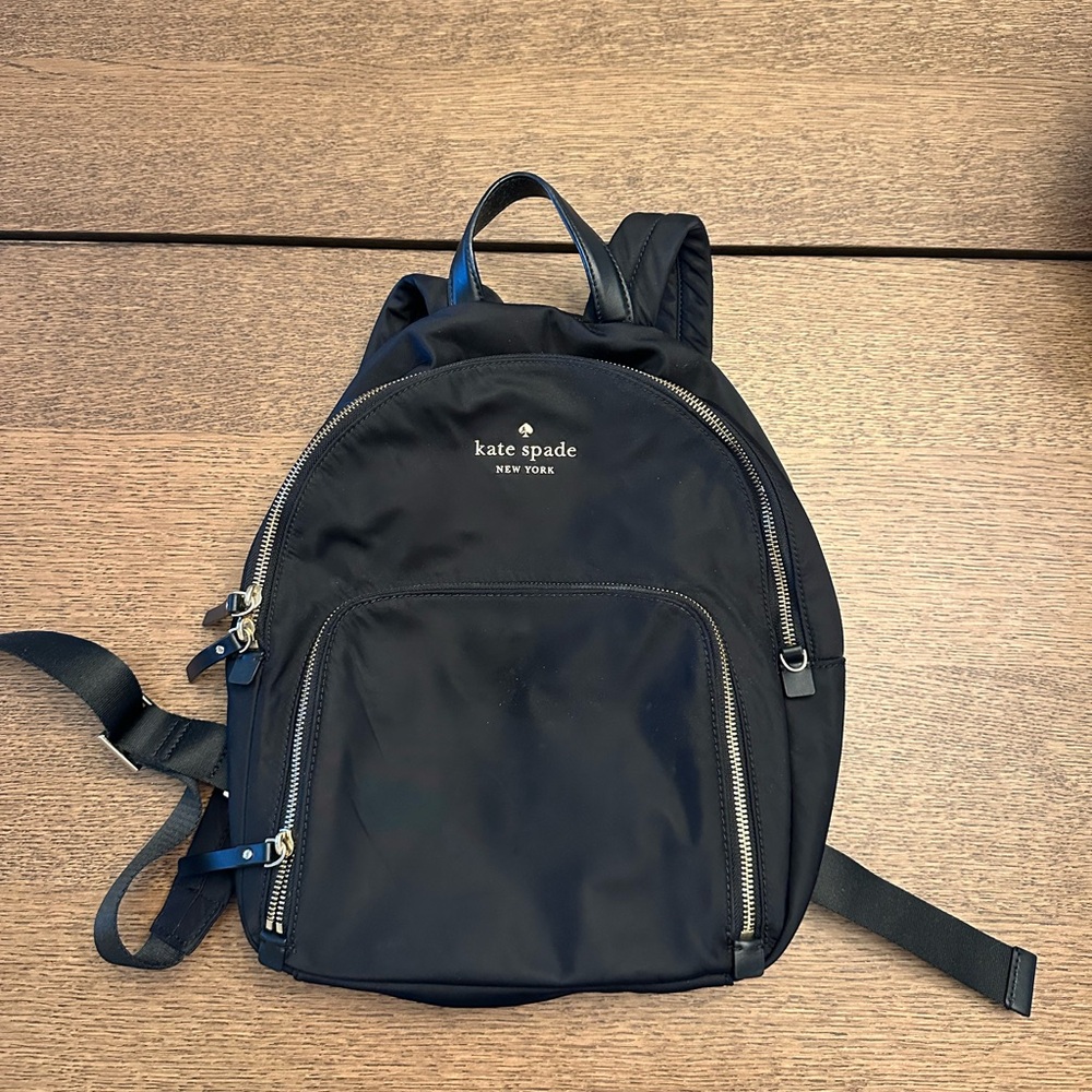 Kate Spade Nylon Black Backpack for Women